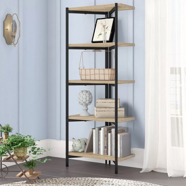 Laurel Foundry Modern Farmhouse Bronson Etagere Bookcase & Reviews